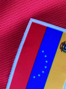 Ensemble de maillot de basket-ball du Venezuela pour hommes, bleu et rouge, manches courtes, uniforme de supporter, short, nom et numéro personnalisés, patriotique - Product Image 4