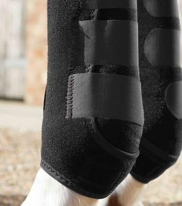 Botas de equitación de nailon para medicina deportiva, protector de tendones ajustable, modelo de lujo, ligero, cómodo y duradero para exteriores. - Product Image 5