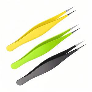 Pinzas de Alta Calidad para Pelos Encarnados, Pinzas de Punta Fina para Extraer Espolones, Garrapatas y Vidrio - Product Image 3