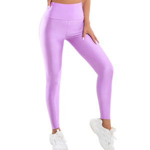กางเกงโยคะเอวสูงสำหรับผู้หญิง เลกกิ้งออกกำลังกาย พรีเมียม ยืดหยุ่น สวมใส่สบาย ระบายอากาศได้ดี ไร้ตะเข็บ บราออกกำลังกาย - Product Image 6