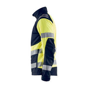 Custom Made Winter Waterproof Reflective <b>High</b> <b>Visibility</b> Hooded Breathable <b>Softshell</b> Safety <b>Jacket</b> - Product Image 4