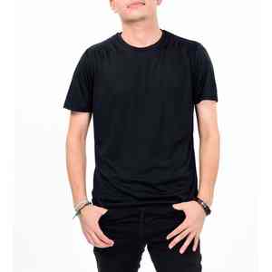 T-shirt d'été pour homme de qualité supérieure 100% coton, respirant, léger, coupe classique, col rond, manches courtes, vêtements décontractés de rue - Product Image 1