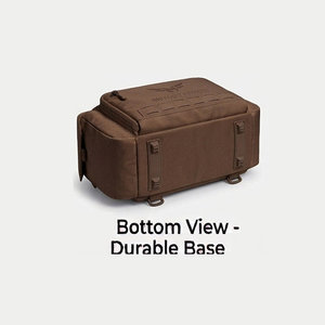 Sac à dos de voyage personnalisé grande capacité, sac de voyage imperméable pour hommes et femmes, sac de sport, sac de voyage tactique marron - Product Image 5