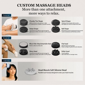 Professional Handheld Electric Body Massager Deep Tissue Percussion Therapy Device for Back Shoulder Neck Pain - Product Image 4