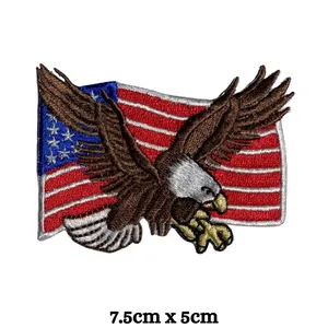 <b>Top</b> Selling Customized Design Eco-Friendly Canvas <b>PVC</b> Embroidery Patches High Quality Low MOQ MAKRAH SPORTS 7-Day Sample Lead - Product Image 1