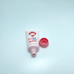 Tubo de Plástico PE Rosa de Fábrica Directa con Impresión Offset de 8 Colores, Tapa Roscada Bonita y Rosa, Adecuado para Envasar Pasta Dental Infantil - Product Image 3