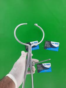 Pinza de reducción periartricular pélvica de acero inoxidable alemán de alta calidad con punta esférica, manual ortopédica - Product Image 2