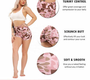 Shorts Casuales de Verano para Mujer, Estilo Booty, Color Sólido, Tela de Poliéster/Algodón, Estilo Hip Hop - Product Image 6