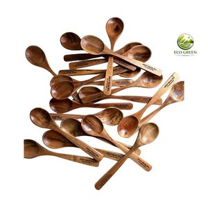 Spatule en bois de cuisine résistante à la chaleur, spatule à riz en bambou antiadhésive, cuillère de cuisine, ustensile, ensemble de 12 outils de cuisine - Product Image 5