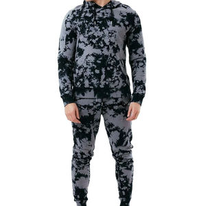 Men's <b>Camouflage</b> Print Tracksuit Hooded Full Sleeve Breathable Casual Wear Regular Fit Sublimation Printed Polyester - Product Image 1
