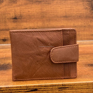 Handmade Simple Design Custom Vintage Real Genuine Leather RFID Blocking Bifold <b>Wallet</b> for Men's Multiple ID <b>Card</b> Holder <b>Wallet</b> - Product Image 4