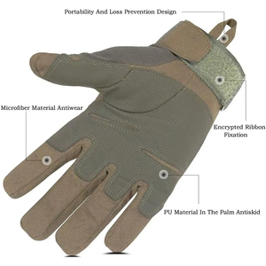 Guantes Tácticos de Ajuste Cónico Premium |   Rendimiento Técnico de Alta Gama |   Fábrica Mayorista de Alta Gama - Product Image 3