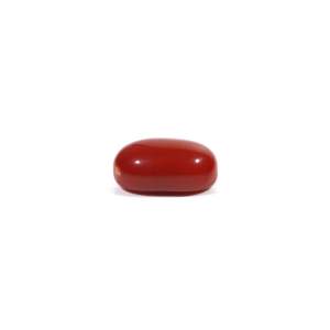 Premium Natural Japanese Red Coral 4.57 Ct Cabochon Loose Gemstone for Fine Jewelry - Product Image 3