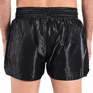 Satin Muay Thai <b>Shorts</b> Factory OEM High Waist Thai Boxing Trunks Custom Supply wholesale rate best selling with custom OEM - Product Image 5