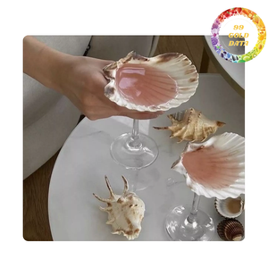 Creative Shell <b>Wine</b> <b>Goblet</b> for Cocktail Presentation and Wedding Decor Wholesale - Product Image 4