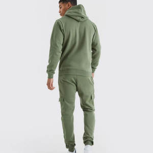 Survêtements d'entraînement décontractés deux pièces les plus recherchés pour hommes – Tenues de sport confortables avec logo – Collection Hiver en promotion - Product Image 6