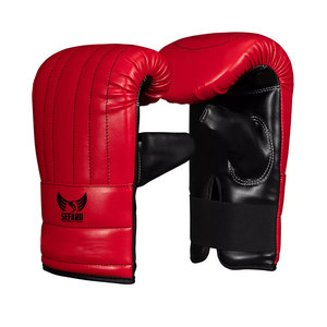 Gants de boxe de couleur unie fabriqués au Pakistan, service OEM, faible MOQ - Product Image 1