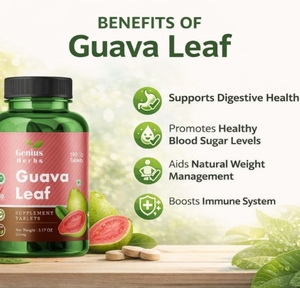 Tabletas de Hoja de Guayaba, Empaque Ecológico, Ingredientes Puros de Origen Vegetal para Compradores Globalmente Conscientes del Cuidado del Medio Ambiente, Calidad - Product Image 5