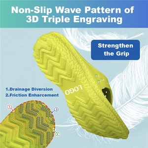 Chanclas deportivas sostenibles OEM y ODM fabricadas en Taiwán, sandalias de verano con punta abierta, Material EVA, antideslizante, impermeable, proveedores - Product Image 6