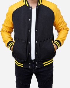 Custom Unisex Plus Size Varsity <b>Jacket</b> Geometric Pattern 100% Wool Hooded Streetwear Sports <b>Jacket</b> - Product Image 1