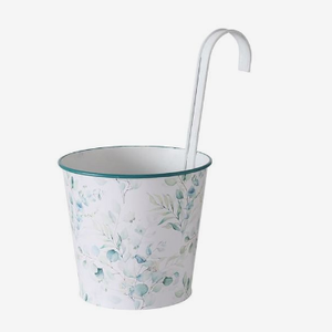 Lot de trois pots de fleurs en métal pour décoration de jardin, pots en zinc les plus vendus, plateau de ferme, pot de fleurs en zinc - Product Image 2