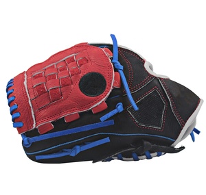 2026 Black <b>Baseball</b> <b>Gloves</b> and Red Basket Web Outfielder <b>Gloves</b> Custom-made Professional Pitcher's Softball <b>Glove</b> - Product Image 3