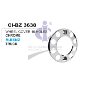 COUVERCLE DE ROUE 10 TROUS CHROME - Product Image 1