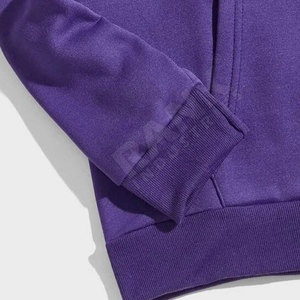 Sweat-shirts pour hommes de couleur unie, légers, prix bas, design personnalisé, vente en gros, OEM, directement de l'usine, décontractés, en polaire, pour l'hiver - Product Image 4