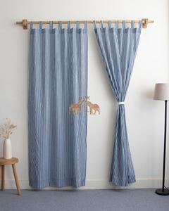 Nouvelle collection de rideaux semi-transparents à rayures imprimées pour chambre à coucher, salon, fenêtre, draperies, rideaux de porte - Product Image 2