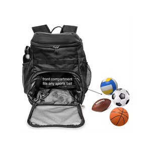 Sac de basket-ball robuste, grande capacité, sac à dos de football avec coutures renforcées, entièrement personnalisable - Product Image 3