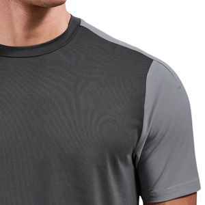 Men <b>Colour</b> Block Performance T-<b>Shirt</b> Breathable Quick Dry Sportswear Short Sleeve Fitness Training Gym Running Workout Active - Product Image 5
