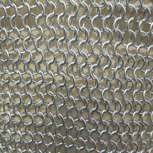 Haut en maille d'aluminium fait main avec capuche, demi-manches, anneaux de 10 mm, armure de chevalier médiéval, costume de foire Renaissance - Product Image 5
