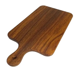 Tabla de Cortar de Madera de Olivo Hecha a Mano al por Mayor, Tablas Rústicas para Picar, Bandeja de Madera para Servir, Tabla de Charcutería para Cocina - Product Image 1