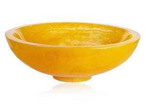 Modern Handmade Luxury Glass Bowl Red Swirl Decorative Serving Dish for Living Room Dining Table and Coffee Table Decor Bowl - Product Image 5
