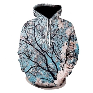 Sudadera con Capucha para Hombre, Impresión 3D, Forrada, Corte Regular, Invierno, Informal, Tejida, Poliéster Transpirable, Ecológica, Diseño con Logotipo Frontal - Product Image 1