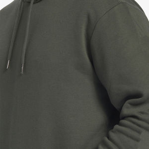 <b>Men</b> Oversized Hoodie Custom Logo Streetwear <b>Pullover</b> Warm Fleece Winter Hooded Sweatshirt Fashion Casual Wear <b>Men</b> Fleece Hoodie - Product Image 3