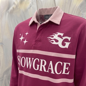 เสื้อโปโลแขนยาว Snowgrace คอปกพับได้ ระบายอากาศได้ดี สำหรับผู้ใหญ่ทุกเพศทุกวัย ใส่ได้ทุกฤดู ทรงปกติ พิมพ์ลายโลโก้ - Product Image 6