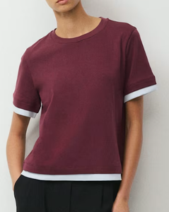 Camiseta Personalizada para Mujer, Fabricada en Bangladesh, Transpirable, Antiarrugas, Antibolitas, 100% Algodón Orgánico, con Botones, Ecológica - Product Image 3