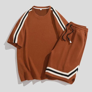 เสื้อยืดและกางเกงขาสั้นไซส์ใหญ่สั่งทำพิเศษ ผ้าคุณภาพพรีเมียม ดีไซน์ลำลอง สำหรับใส่ลำลองหรือเล่นกีฬา สำหรับทุกเพศ - Product Image 1