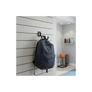 Crochet de garage double en acier robuste, système de rangement mural de haute qualité, capacité 45 lb, pour équipement sportif GAPGAR008 - Product Image 1