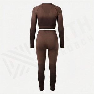 Conjunto de Yoga para Mujer, Diseño Sublimado, Sexy, de Secado Rápido, Ropa Deportiva Activa para Gimnasio - Product Image 2