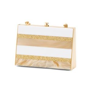 Bolso de Mano de Fiesta de Moda Premium para Mujer con Decoraciones de Resina para Ocasiones Elegantes - Product Image 1