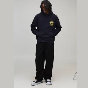 Sudadera con Capucha Holgada de Algodón para Hombre, Estampado Gráfico 3D, Estilo Urbano Moderno, Transpirable, para Primavera, Estilo de Vida al Aire Libre - Product Image 1