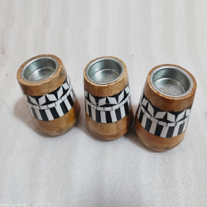 Nuevo estilo Mini quemador de incienso de madera Micro soporte de incienso incensario de bolsillo de la India para uso religioso por B RF Crafts - Product Image 1