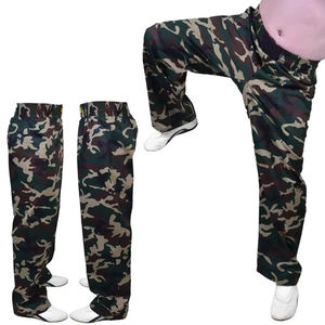 Manufacturer Custom Logo Comfortable Men's Polyester Boxing <b>Trousers</b> with Customized Color for Martial Arts Training - Product Image 1