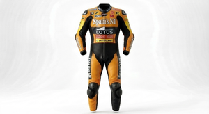 Traje de Carreras Jorge Lorenzo MotoCP Premium de Una Pieza Completo para Pista con Protectores Deslizantes OEM CE - Product Image 1