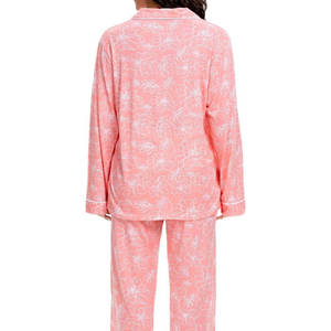 Conjunto de pijama de 2 piezas transpirable y ligero para mujer, diseño único, alta calidad, en venta en línea. - Product Image 5