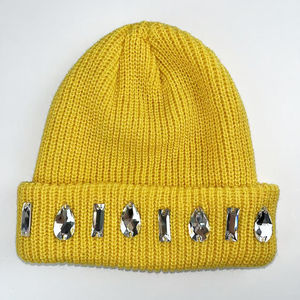 Gorro de Punto Personalizado de Fábrica, 60 Colores, Gorro Grueso de Invierno con Logotipo Bordado - Product Image 2