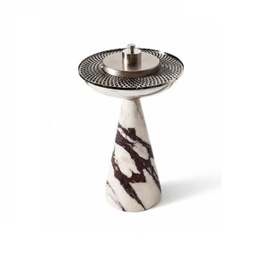 Nouveaux brûleurs à bakhoor en laiton artisanal de qualité supérieure, base en céramique blanche, écologiques, anti-odeurs, aromathérapie toutes saisons - Product Image 1
