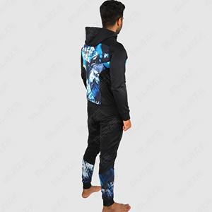 Survêtement de sublimation de haute qualité 3D Lion imprimé sweat à capuche zippé sweats ensembles de pantalons vêtements décontractés survêtement pour hommes - Product Image 5